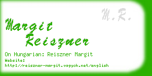 margit reiszner business card